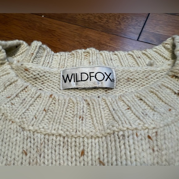 Wildfox Chunky Knit Sweater - Picture 2 of 4